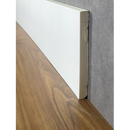 RODAPIE PVC LACADO BLANCO 120x12mm