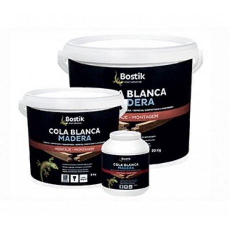 COLA BLANCA MADERA BOSTIK 20K