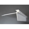 CANTONERA ALUMINIO PARA EMBUTIR PVC 5,0mm