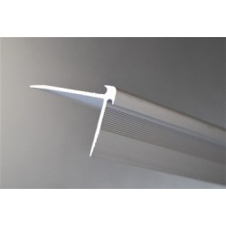 CANTONERA ALUMINIO PARA EMBUTIR PVC 2,5mm