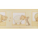 Cenefa adhesiva Children´s Fluffy Friends 0564