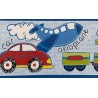 Cenefa adhesiva Children&acute;s Transports 61906