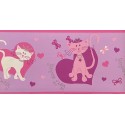 Cenefa adhesiva Children´s Glamour Puss  30563