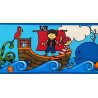 Cenefa adhesva Children&acute;s Pirates 30496
