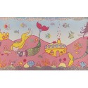 Cenefa adhesva Children´s Mermaid 60891