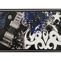 Cenefa adhesva Children´s Funky Guitar 30592