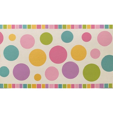 Cenefa adhesva Children´s Dots 30589