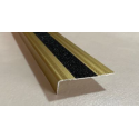 CANTONERA ALUMINIO ORO CON ANTIDESLIZANTE