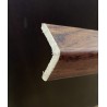 CANTONERA DM NOGAL ADHESIVA 30x30