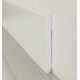 RODAPIE PVC BLANCO 90x10mm